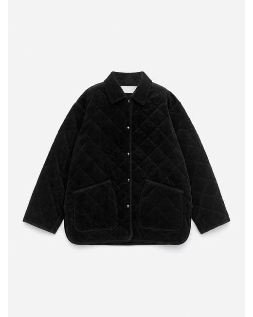 ARKET Black Corduroy Jacket