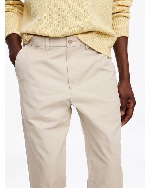 ARKET Natural Straight Cotton Chinos for men