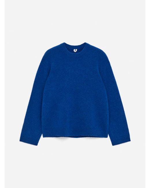 ARKET Blue Alpaca-Wool Blend Jumper for men