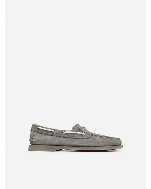 ARKET White Timberland 2-Eye Boat Shoes for men