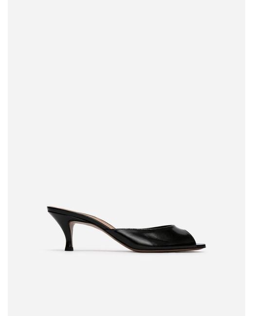 ARKET White Peep-Toe Pumps