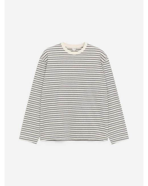 ARKET White Relaxed Long-Sleeve T-Shirt for men