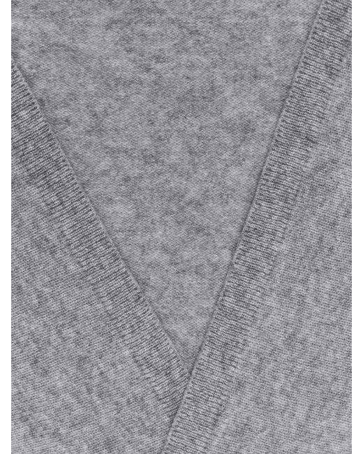 ARKET Gray Cashmere Scarf