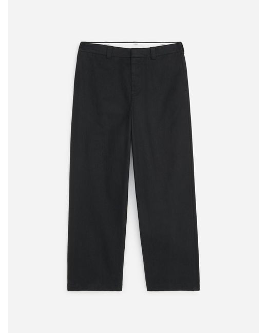 ARKET Blue Wide-Fit Workwear Chinos for men