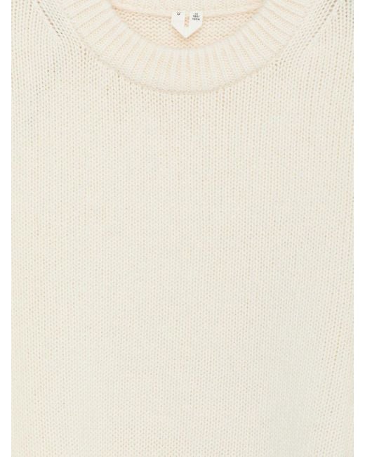ARKET White Heavy Knit Wool Jumper for men