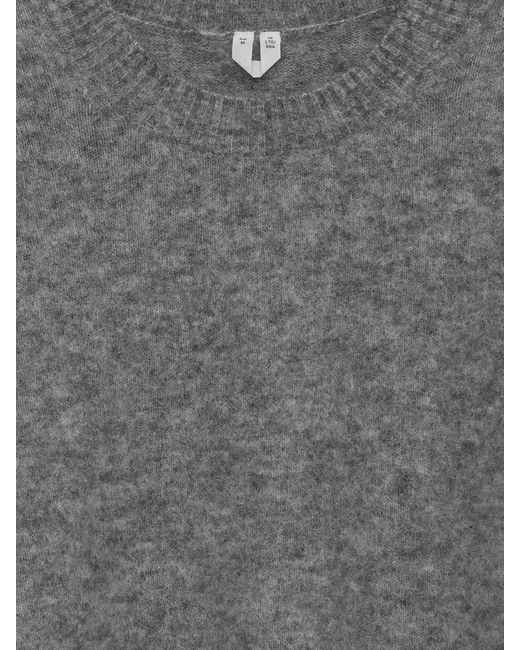 ARKET Gray Alpaca-Wool Blend Jumper