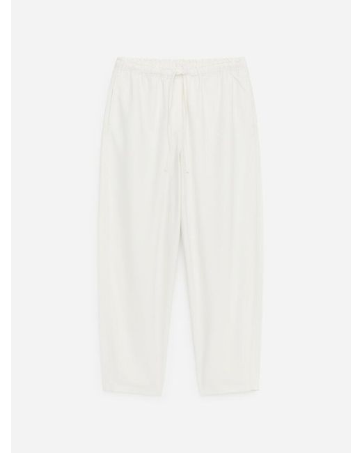 ARKET White Pull-On Denim Trousers