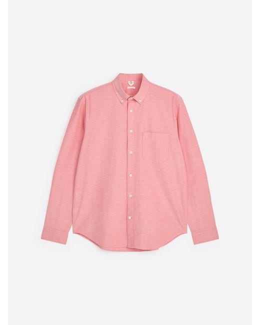 ARKET Pink Regular Oxford Shirt for men
