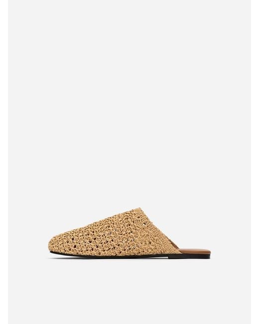 ARKET White Crocheted Slippers
