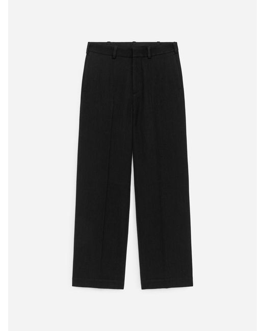 ARKET White Loose Fit Wool Trousers for men