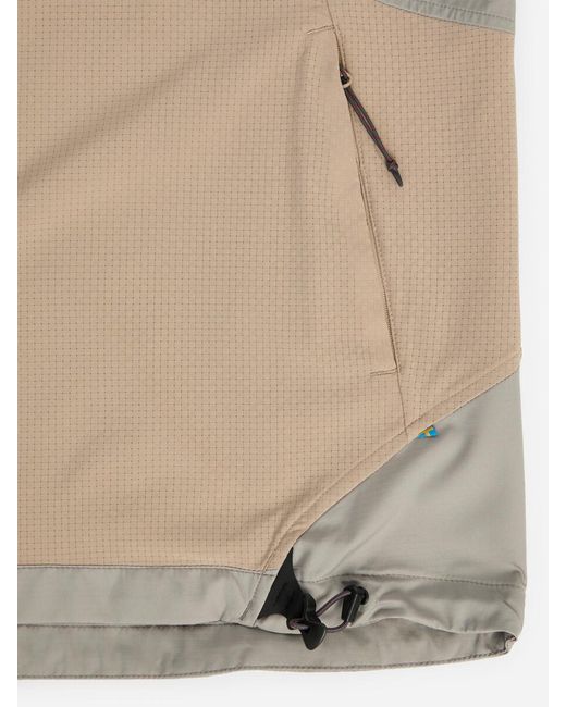 ARKET Natural Klättermusen Vigner Anorak for men