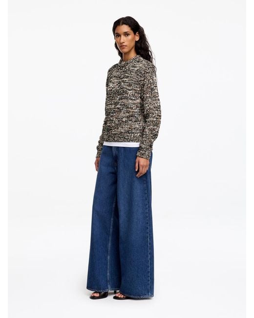 ARKET Gray Two-Tone Jumper