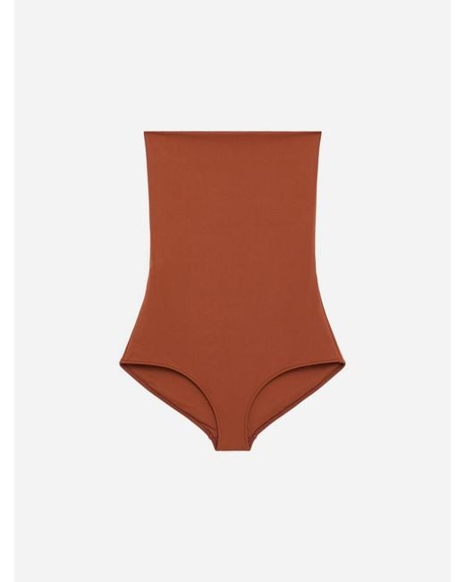 ARKET White Fold Over Bikini Bottom
