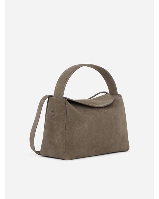 ARKET Brown Suede Shoulder Bag