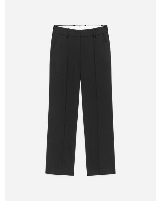 ARKET Black Tailored Side-Slit Trousers