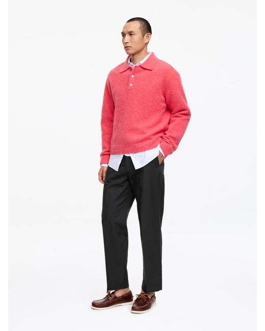 ARKET Pink Cotton Trousers for men