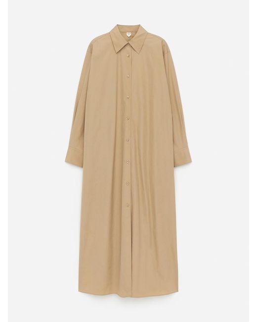 ARKET Natural Oversize-Hemdkleid