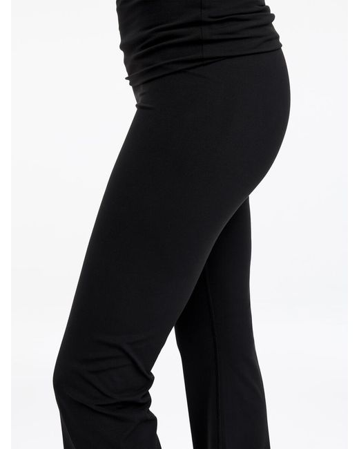 ARKET Black Flared Leggings