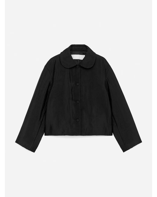 ARKET Blue Padded Overshirt
