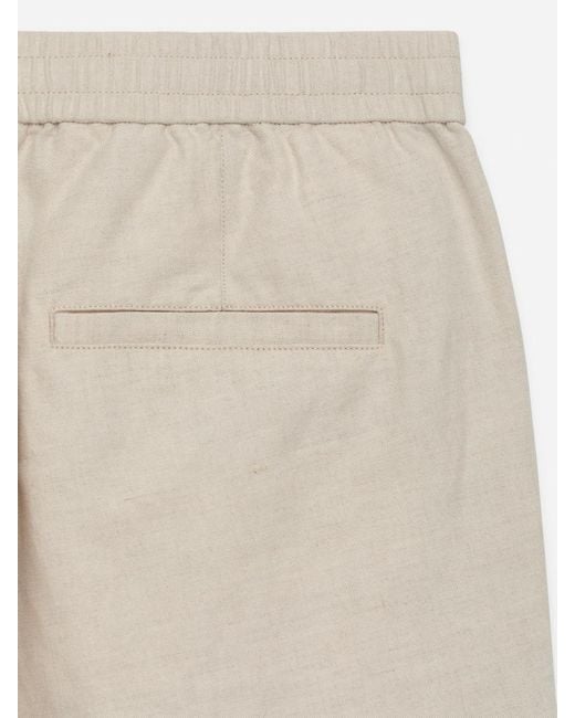 ARKET White Linen Blend Trousers for men
