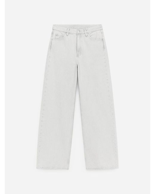 ARKET White Lupine Flared Jeans
