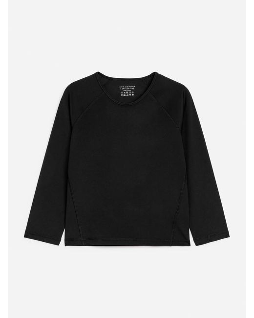 ARKET Black Soft Stretch Top