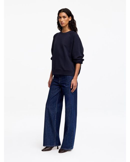 ARKET Blue Terry Sweatshirt