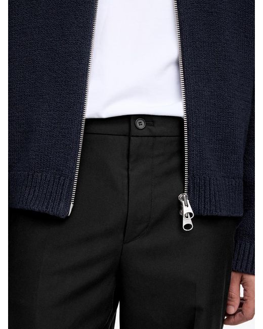 ARKET Blue Wool Blend Trousers for men