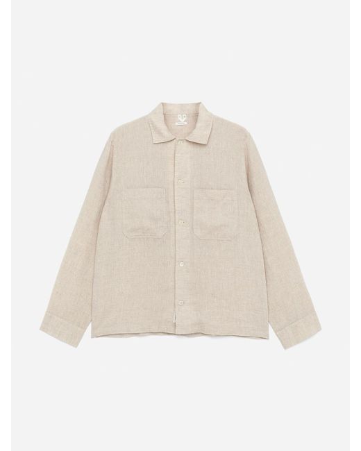ARKET Natural Relaxed Poplin Shirt for men