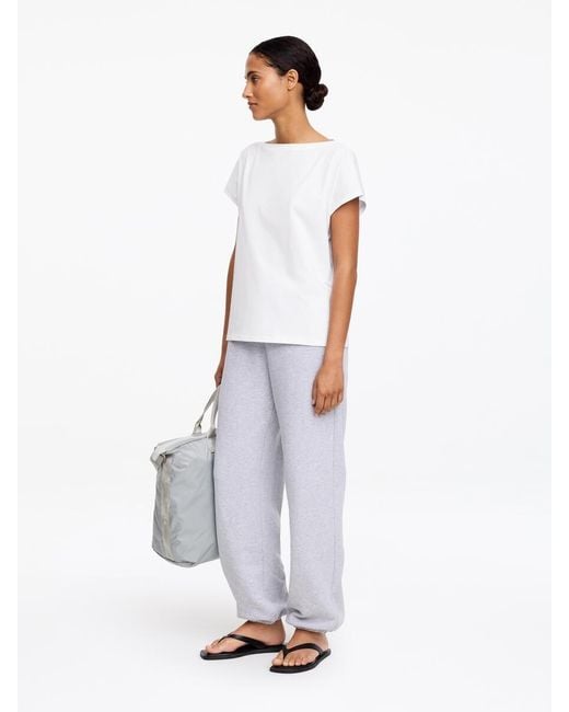 ARKET White Cap-Sleeve Top