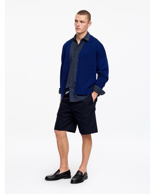 ARKET Blue Regular Cotton Lyocell Shirt for men