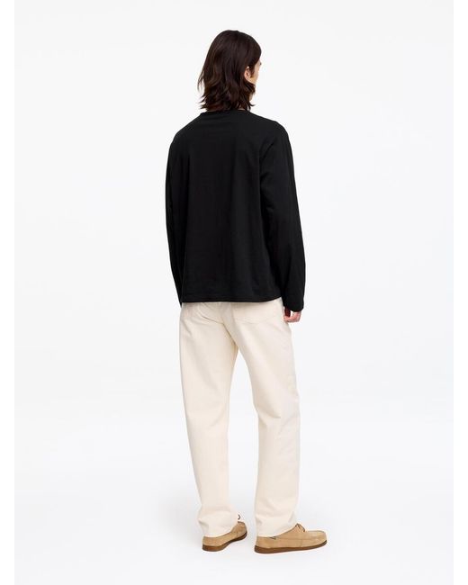 ARKET Black Long-Sleeve T-Shirt for men