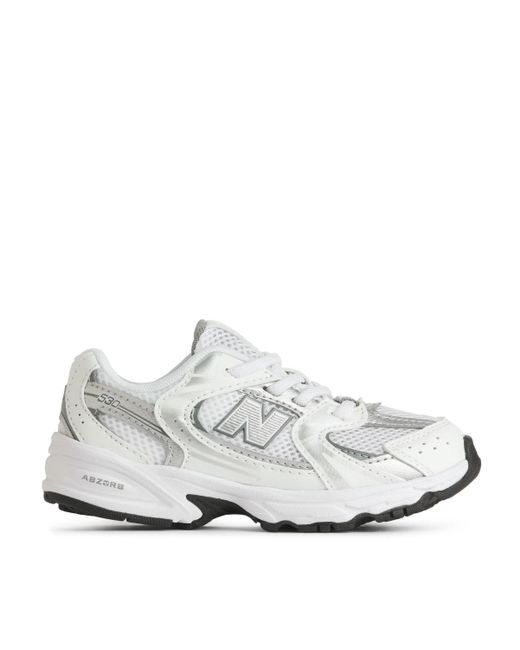 ARKET White New Balance 530 Bungee Kids Trainers for men