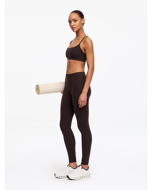 ARKET White Soft Active Leggings