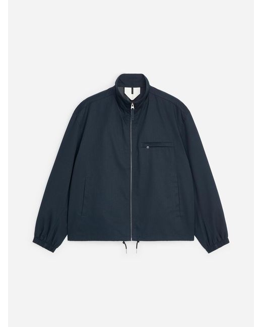 ARKET Blue Boxy Jacket for men