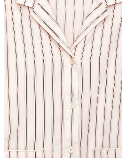ARKET Natural Cotton Satin Shirt