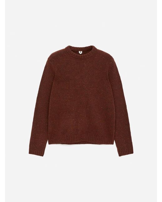 ARKET Brown Wool-Alpaca Blend Jumper for men