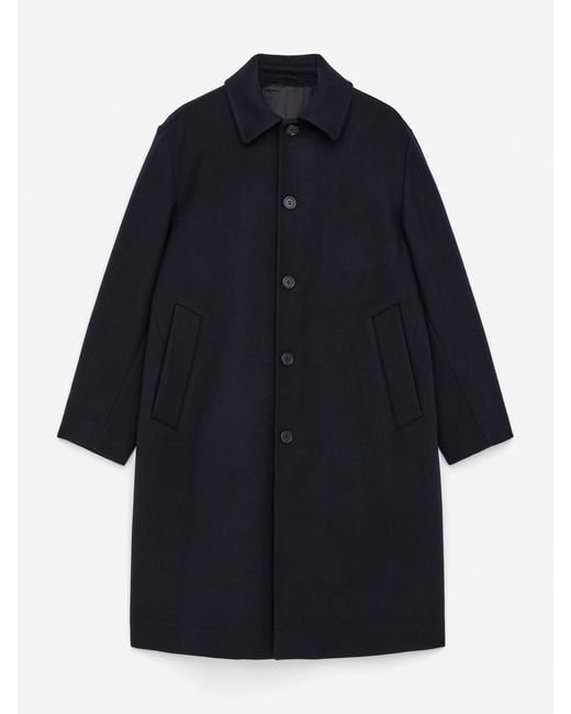 ARKET White Doublé Wool-Blend Coat for men