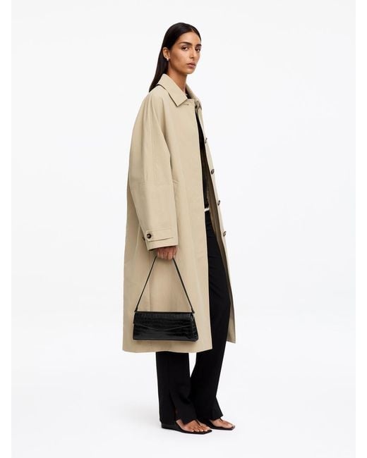 ARKET Natural Leather Clutch