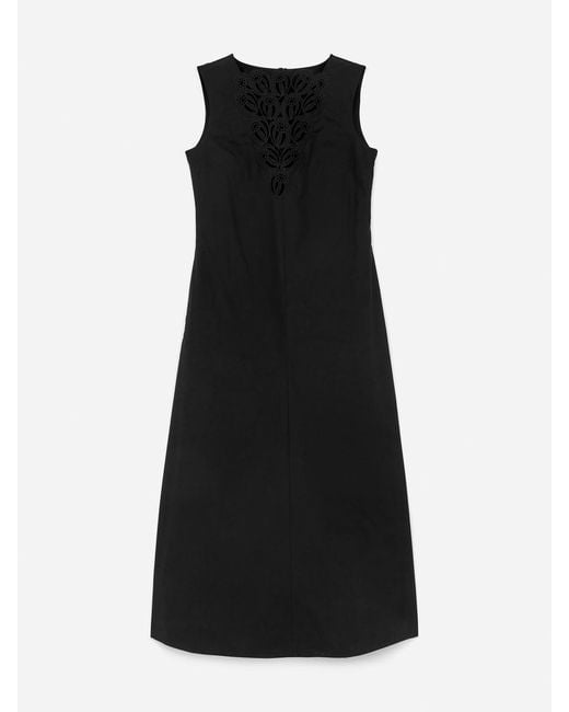 ARKET Black Besticktes Kleid