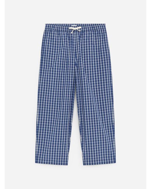 ARKET Blue Wide Pyjama Trousers for men