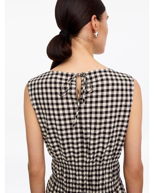 ARKET White Seersucker Dress