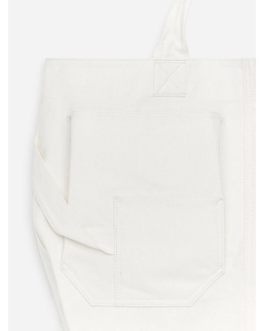ARKET White And Laila Gohar Work Tote
