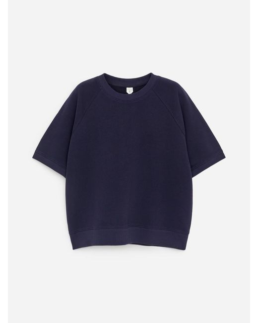 ARKET Blue French Terry Sweatshirt