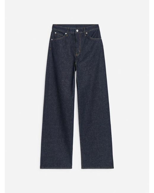 ARKET Blue Lupine Flared Jeans