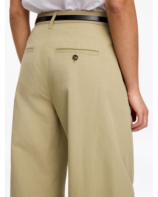 ARKET Natural Barrel-Leg Trousers