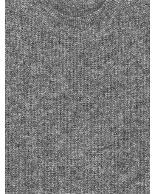 ARKET Gray Alpaca Wool-Blend Vest