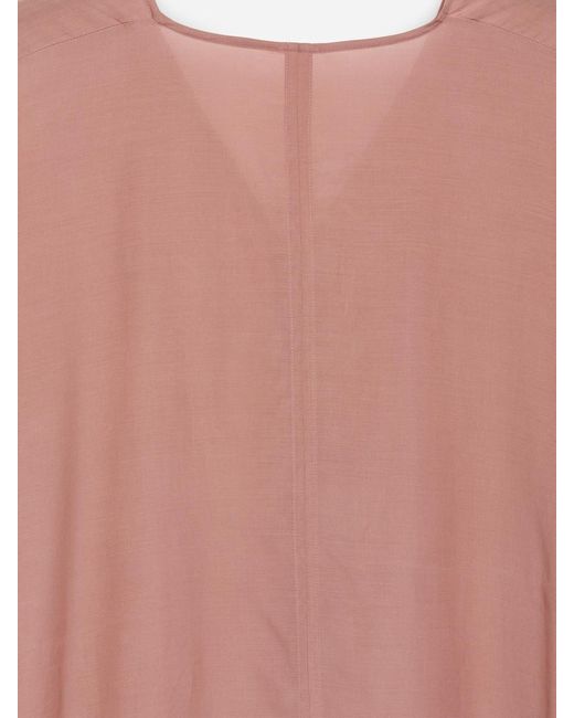 ARKET Pink Lyocell-Blend Cover-Up