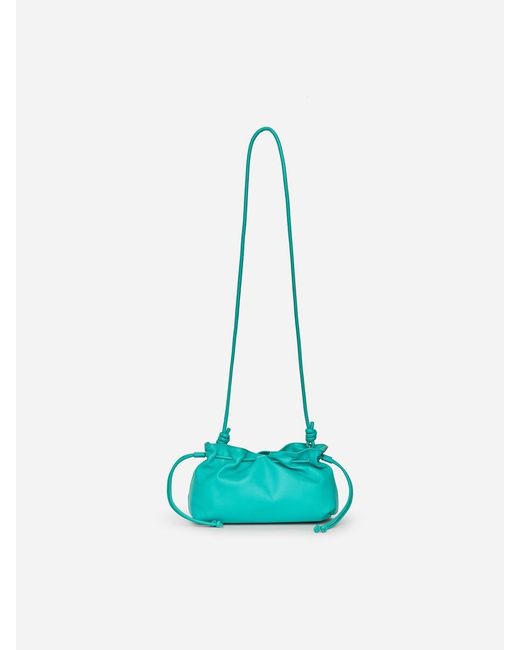 ARKET White Mini Leather Pouch