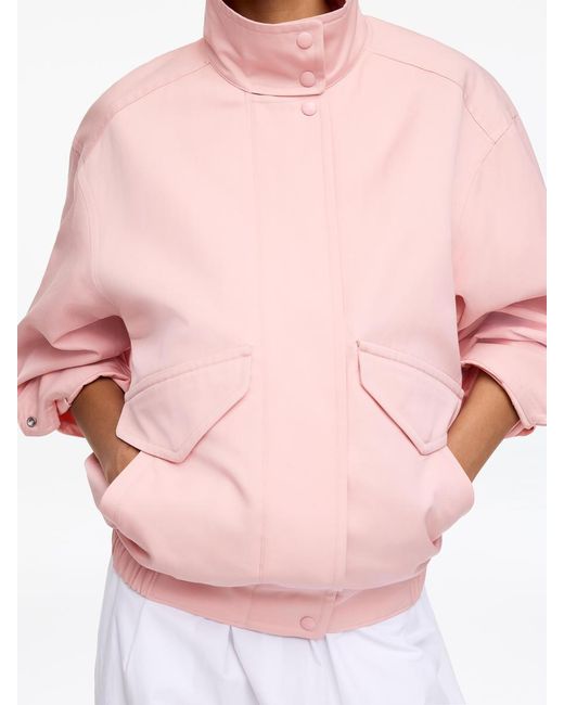 ARKET Pink Harrington Jacket